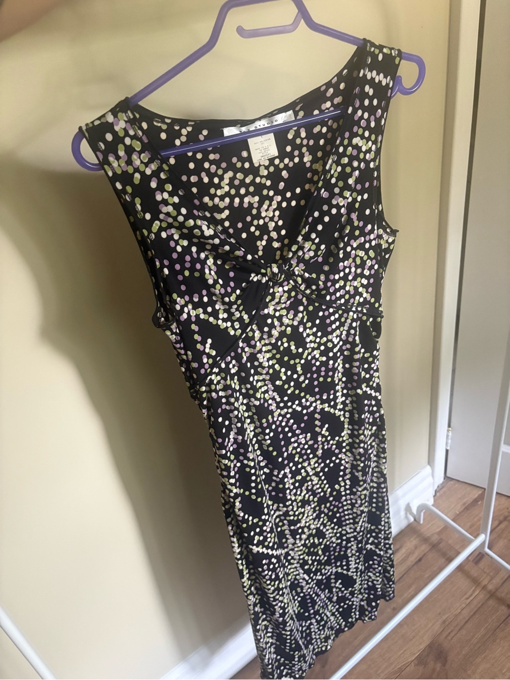 Max Studio 90s Polka Dot Dress